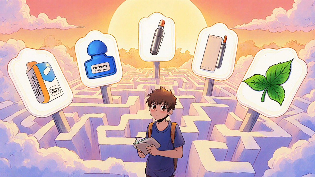 Champix (Varenicline) vs Other Smoking‑Cessation Options - 2025 Comparison