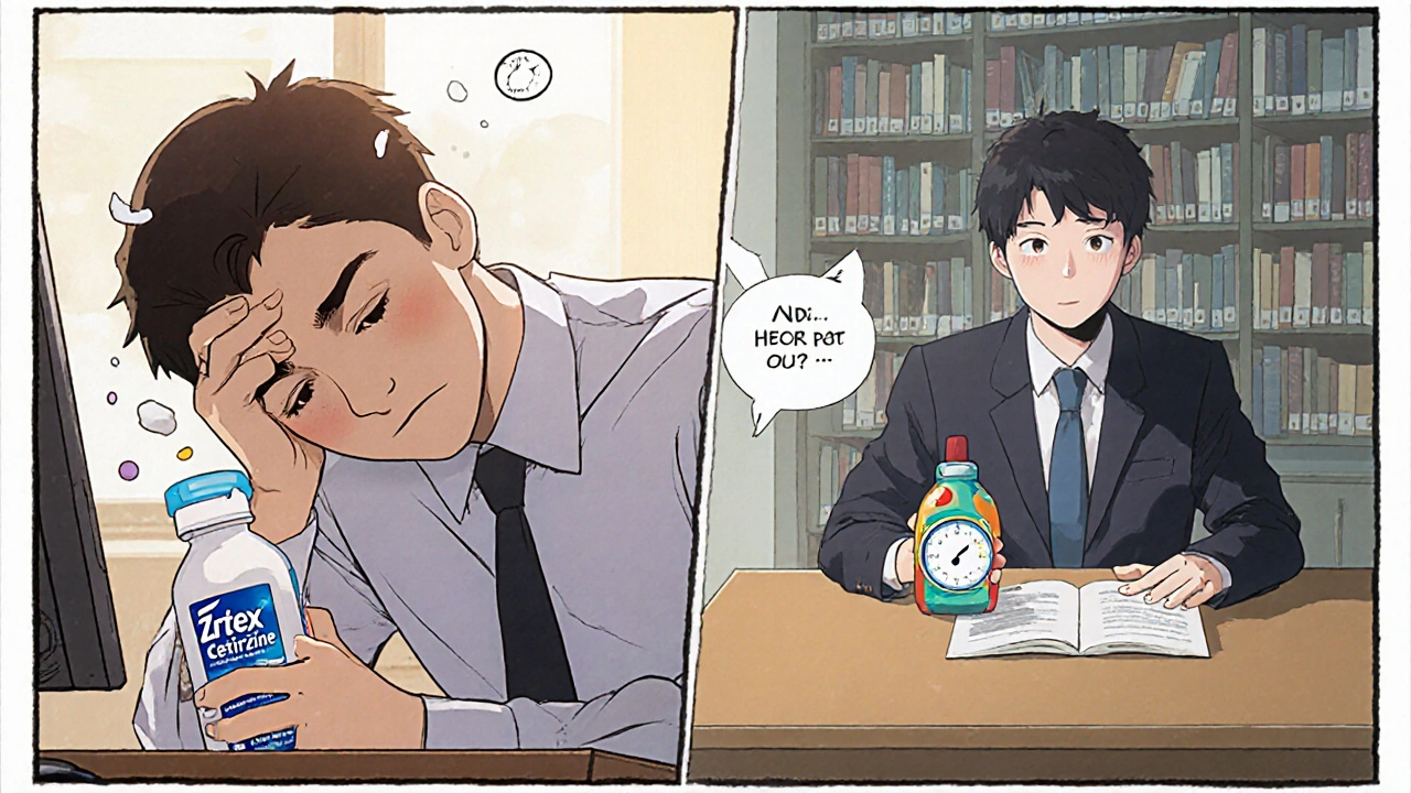 Cetirizine vs Fexofenadine: Which Antihistamine Has Fewer Side Effects?