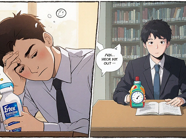 Cetirizine vs Fexofenadine: Which Antihistamine Has Fewer Side Effects?