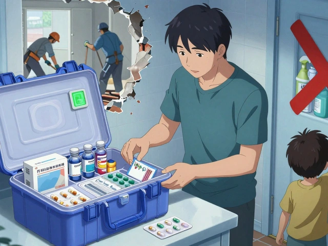 How to Secure Medications During Home Renovations or Moves