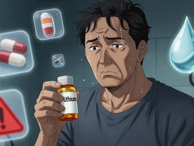 Lithium Interactions: How NSAIDs, Diuretics, and Dehydration Raise Toxicity Risk