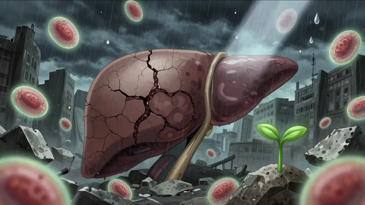 Cirrhosis: Understanding Liver Scarring, Failure Risk, and Transplantation