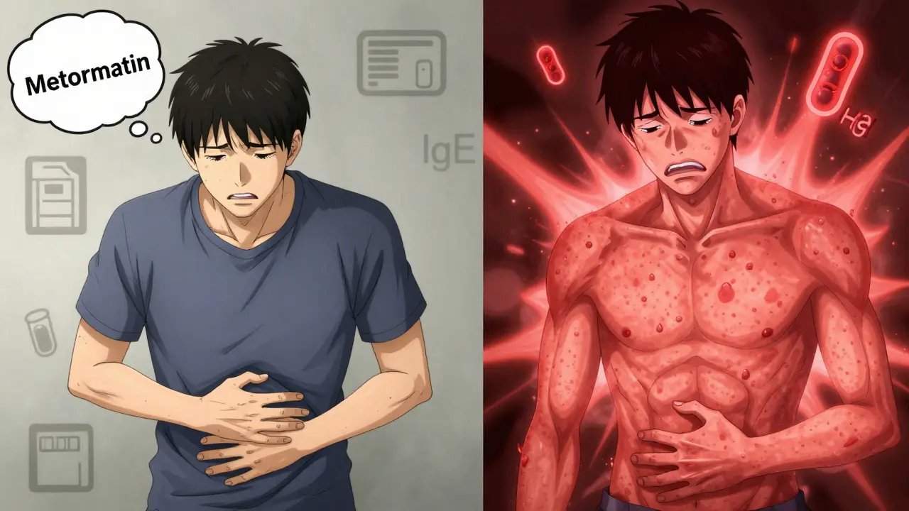 Difference Between Medication Side Effects and Allergic Drug Reactions