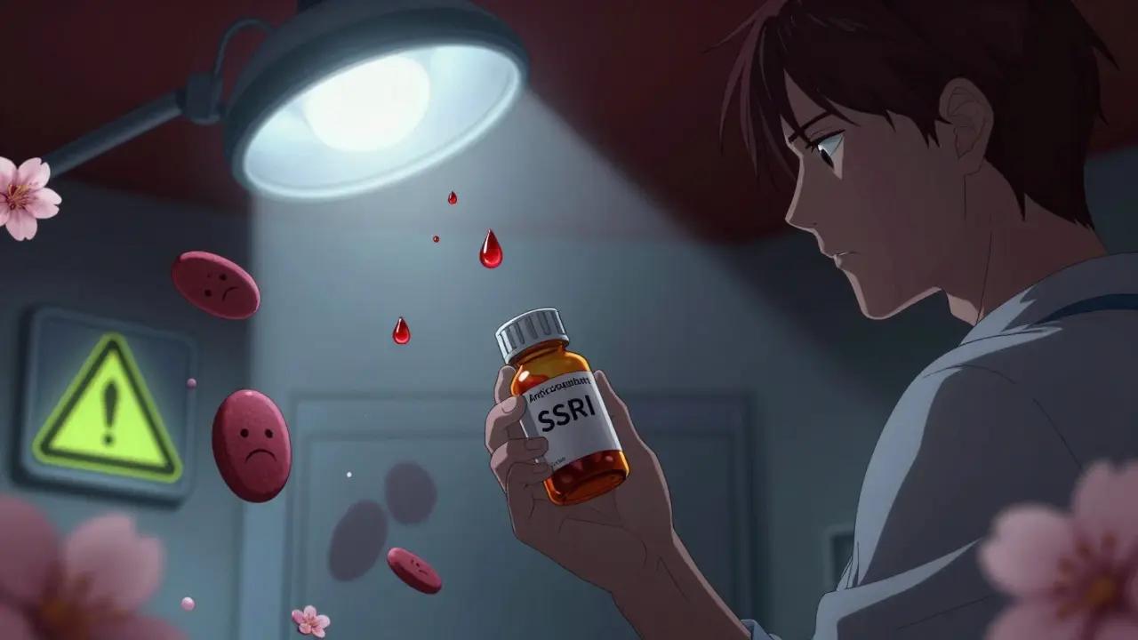 SSRIs and Anticoagulants Together: What You Need to Know About Bleeding Risk