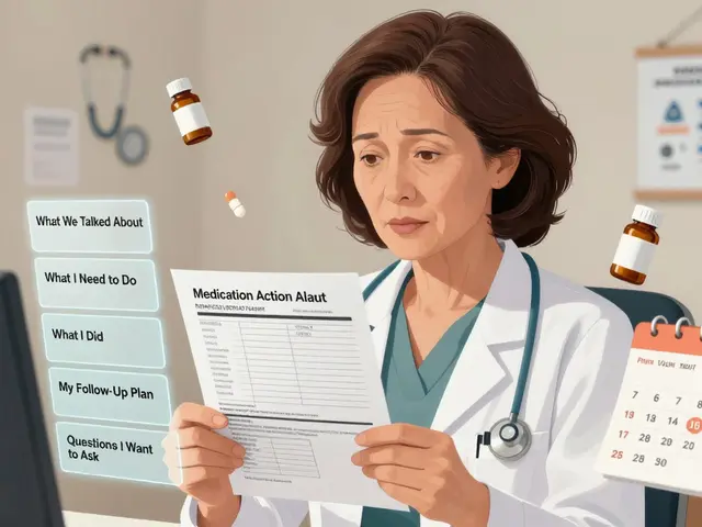 How to Use a Medication Action Plan Template During Healthcare Visits