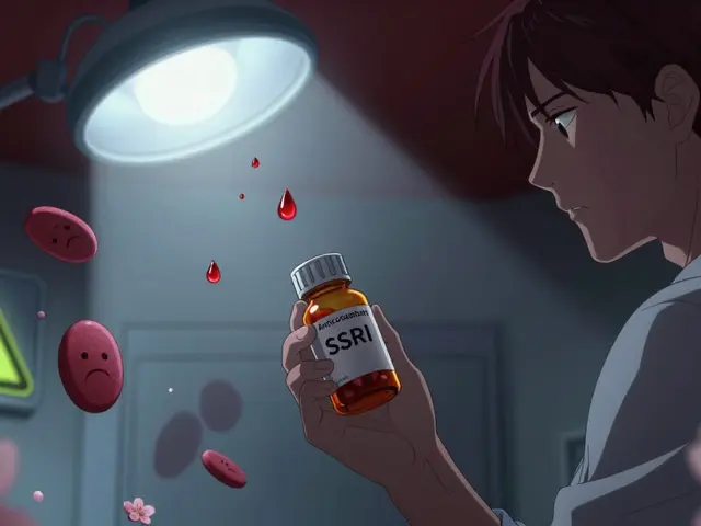 SSRIs and Anticoagulants Together: What You Need to Know About Bleeding Risk