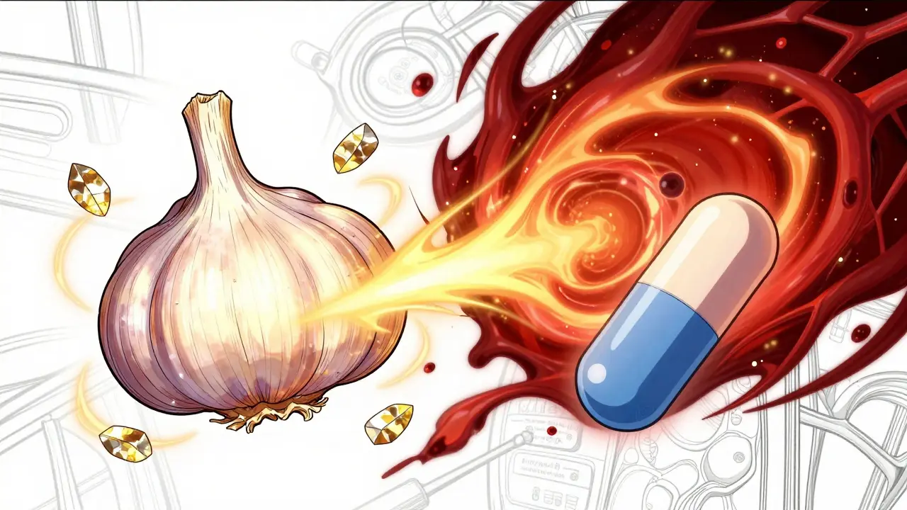 Garlic Supplements and Anticoagulants: Understanding the Bleeding Risks