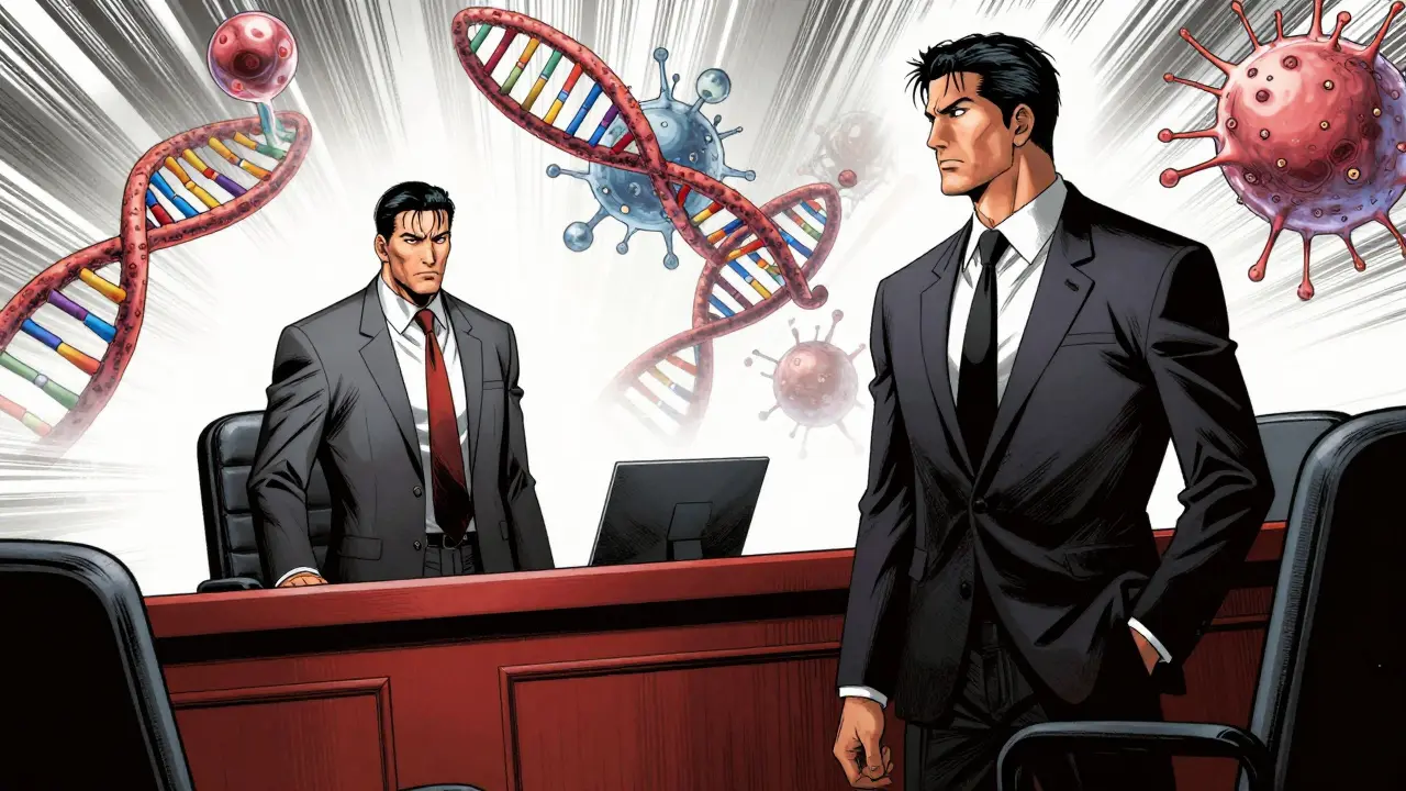Manhua style corporate legal battle over biologic drugs and market competition.
